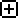 icono de un cuadrado con un símbolo de suma en el centro dibujado en pixel art